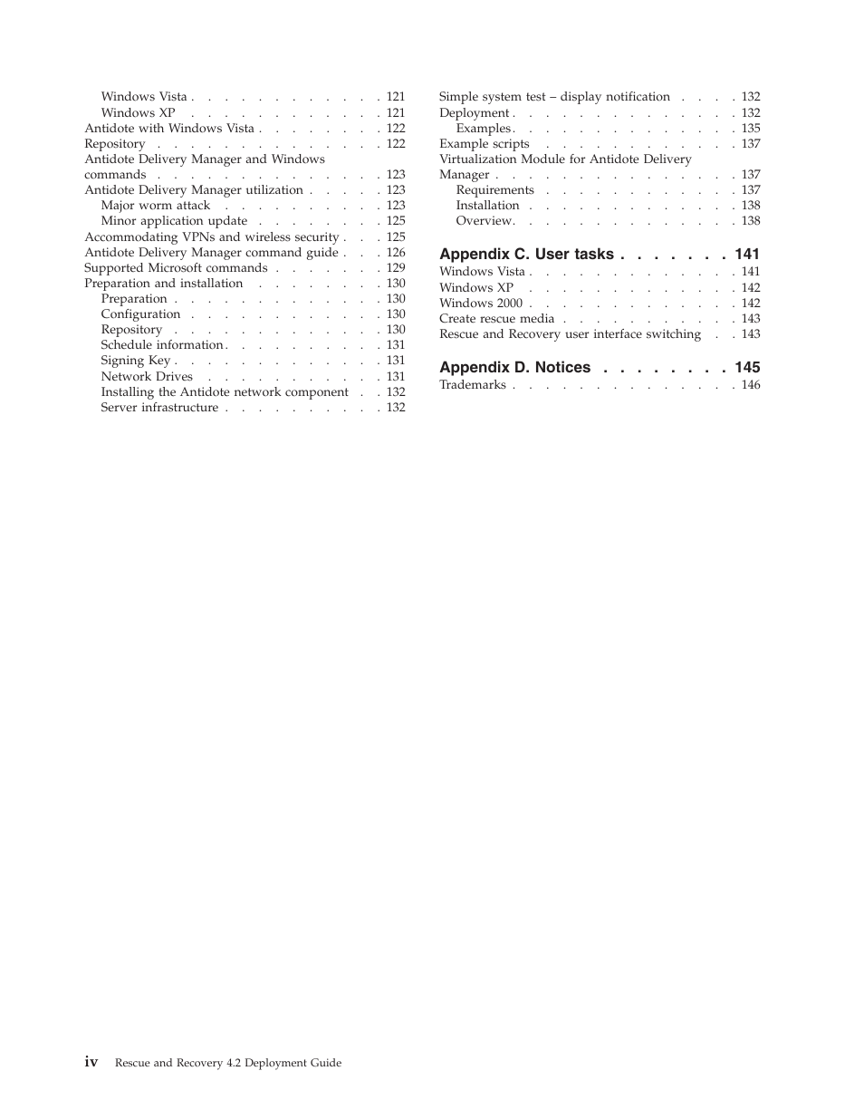 Lenovo ThinkPad R50p User Manual | Page 6 / 156