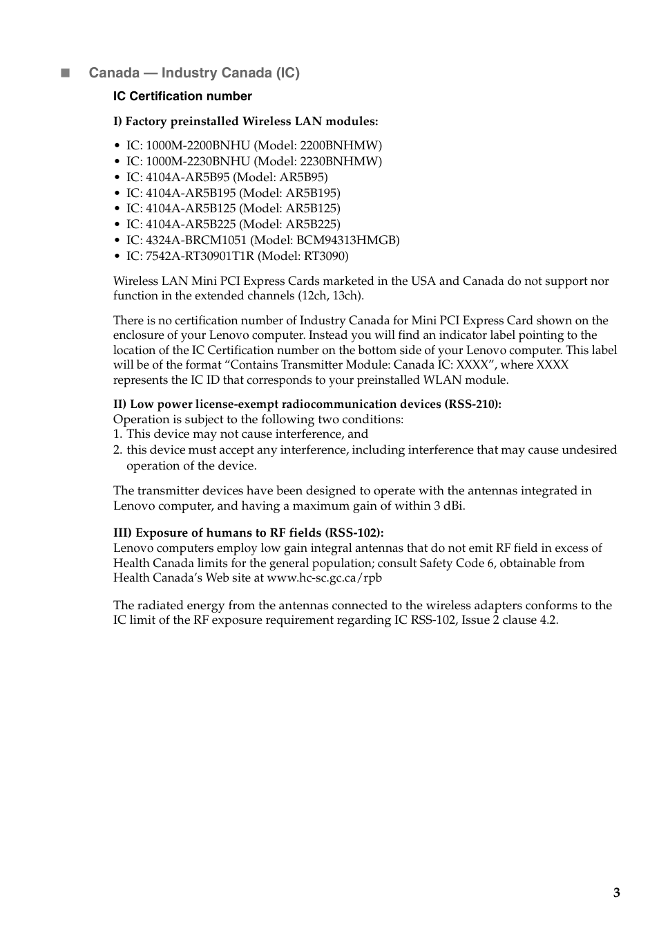 Lenovo IdeaPad S405 Notebook User Manual | Page 3 / 5