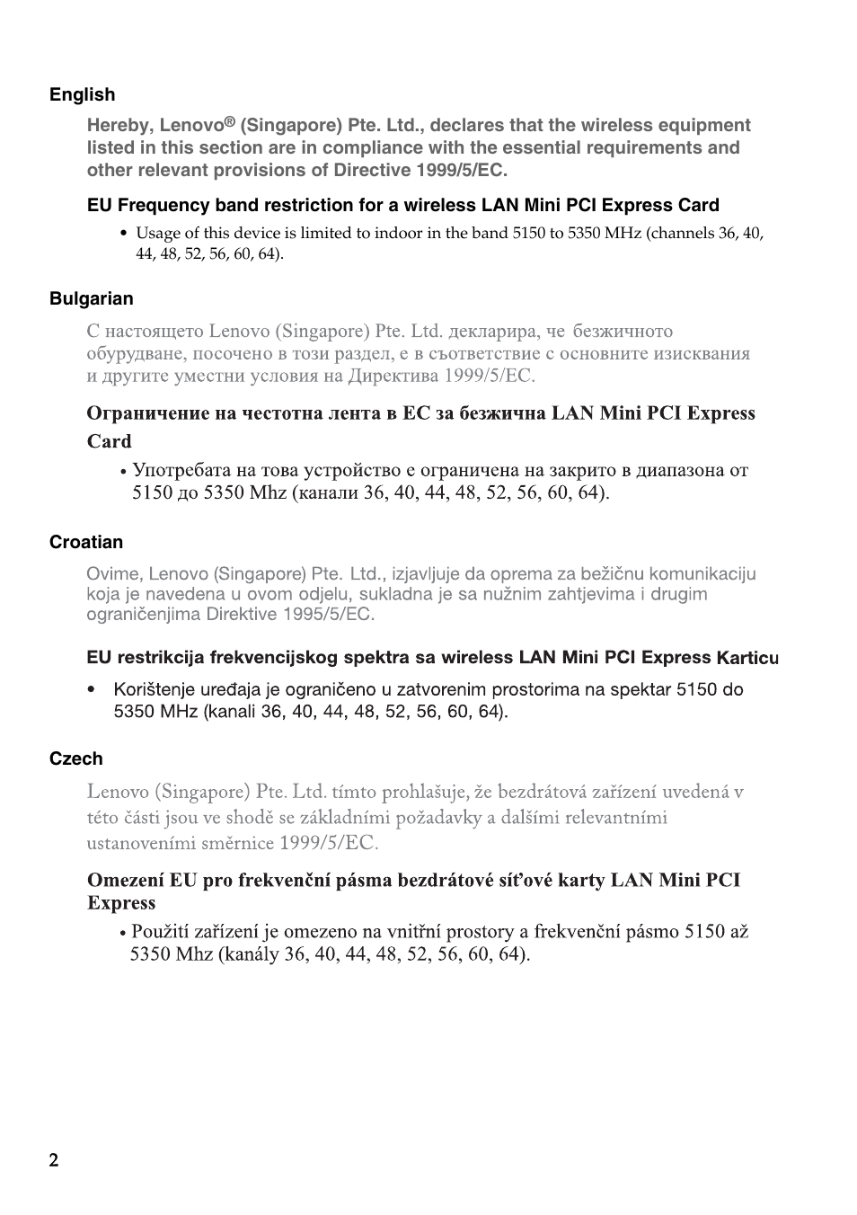 Lenovo Z50-75 User Manual | Page 2 / 14