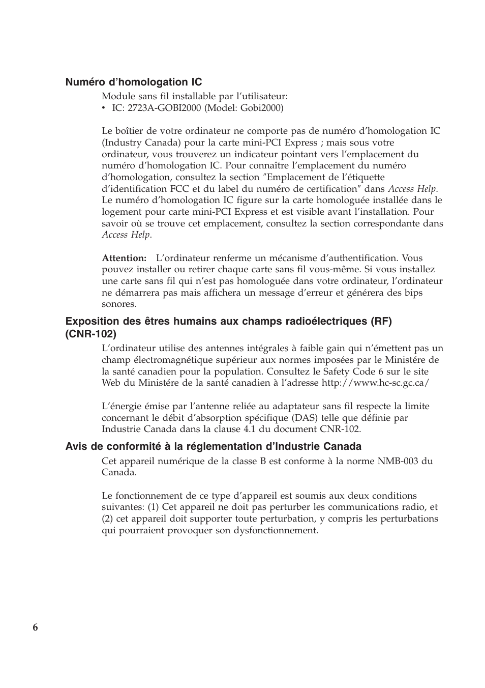 Lenovo ThinkPad X201 Tablet User Manual | Page 6 / 8