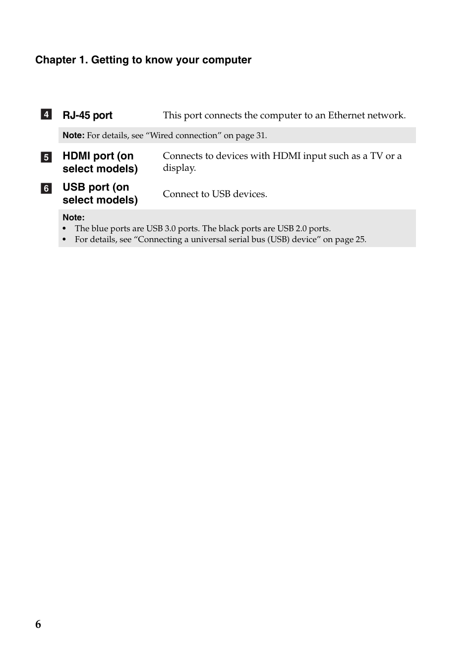 Lenovo G780 Notebook User Manual | Page 10 / 59