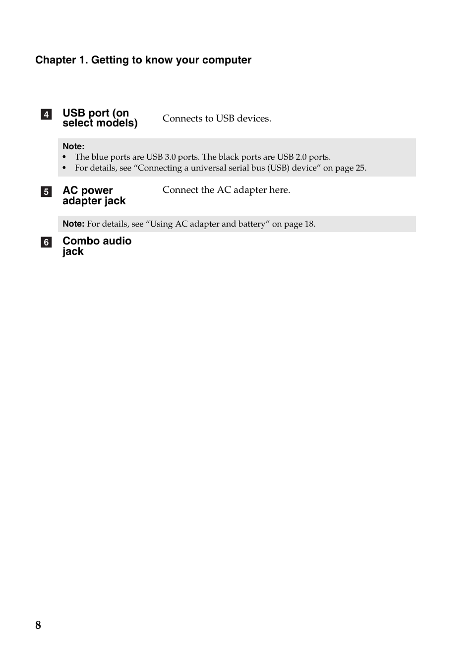 Lenovo G780 Notebook User Manual | Page 12 / 59