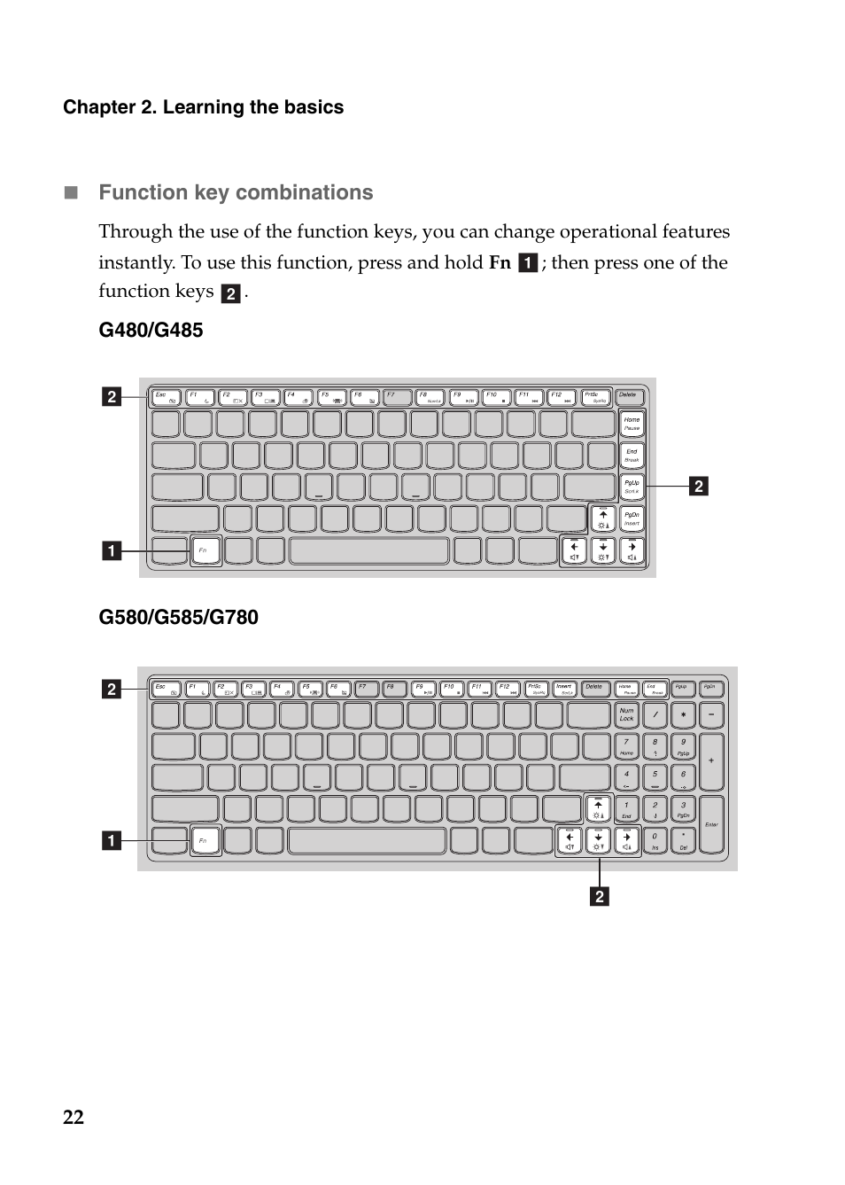 Lenovo G780 Notebook User Manual | Page 26 / 59