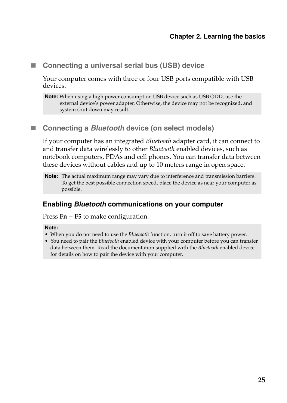 Lenovo G780 Notebook User Manual | Page 29 / 59