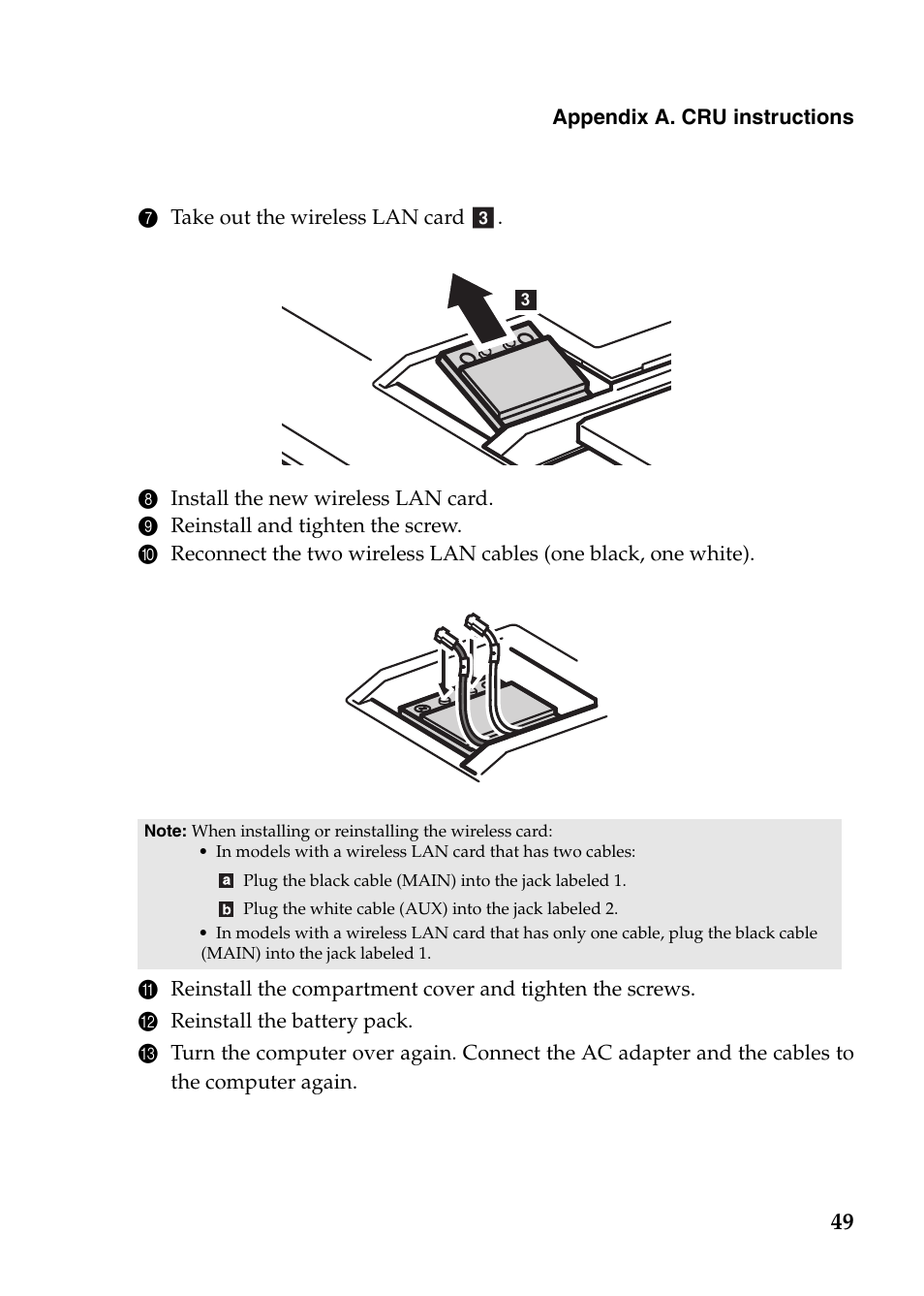 Lenovo G780 Notebook User Manual | Page 53 / 59