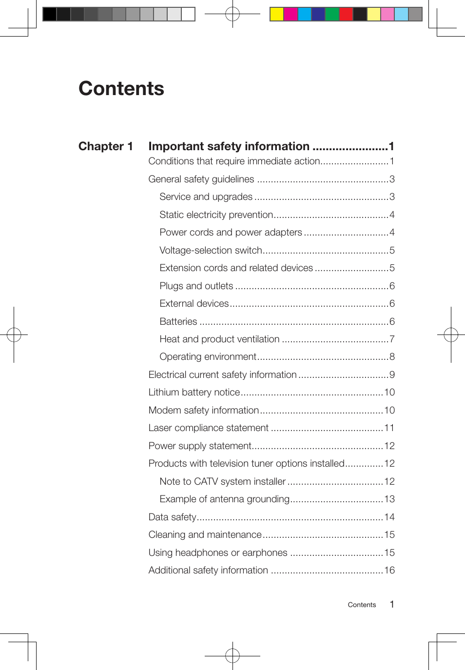 Lenovo IdeaCentre B520 User Manual | Page 4 / 49