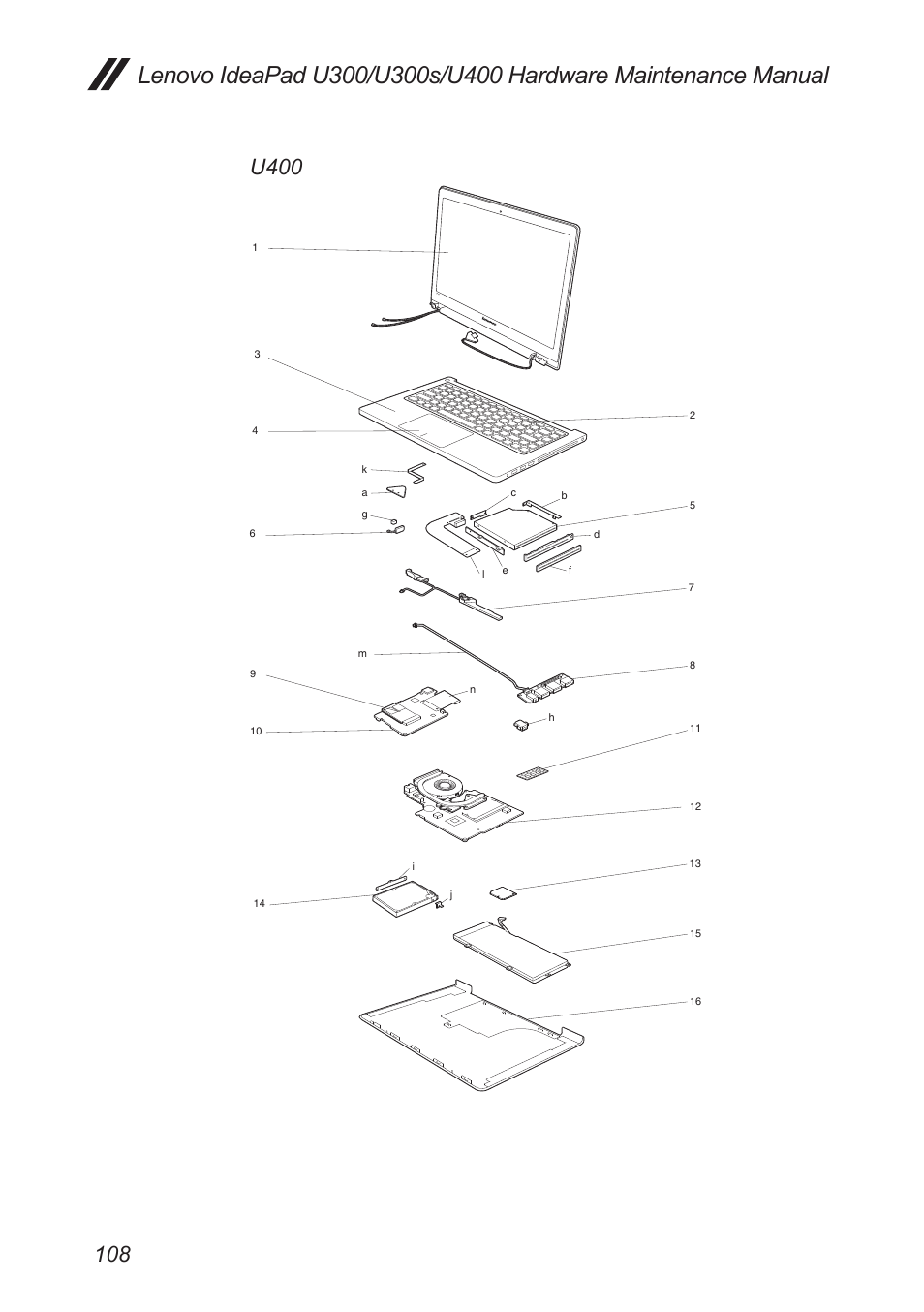 U400 | Lenovo IdeaPad U300s User Manual | Page 112 / 132