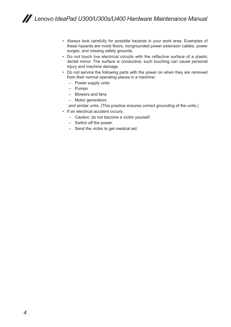 Lenovo IdeaPad U300s User Manual | Page 8 / 132
