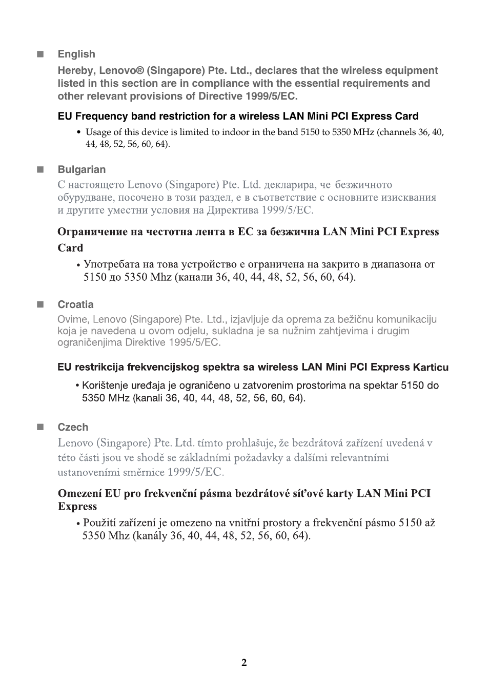 Lenovo Z40-70 User Manual | Page 2 / 12