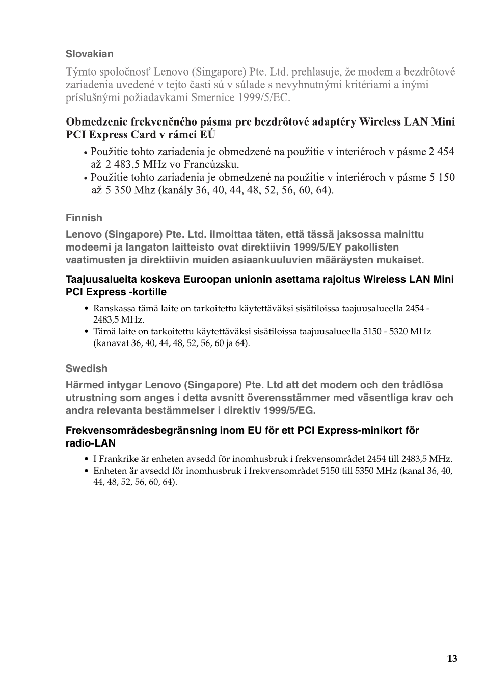 Lenovo B575 Notebook User Manual | Page 14 / 24