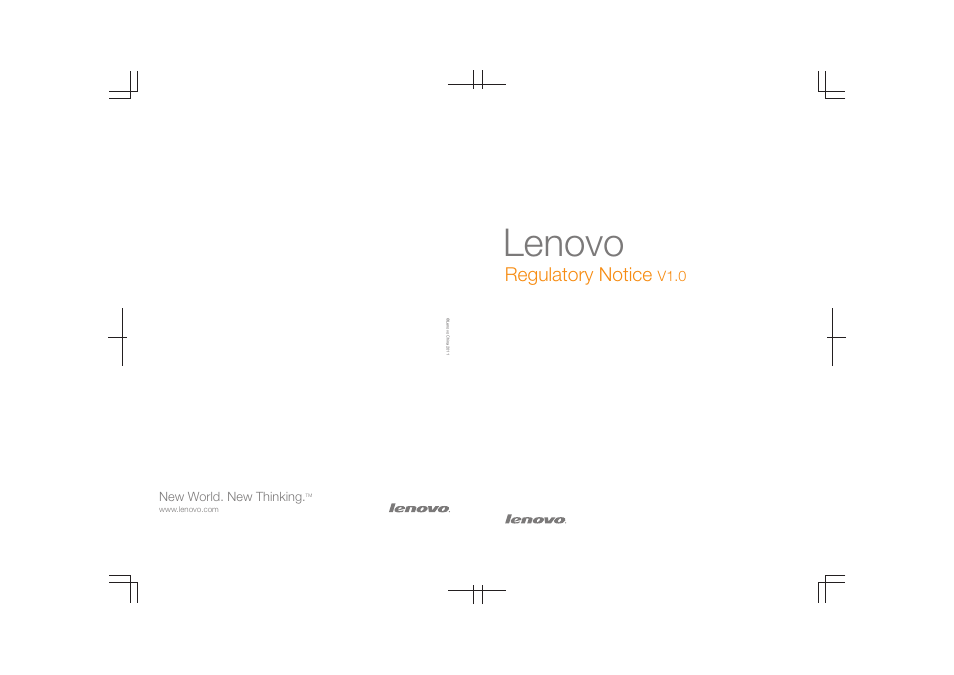 Lenovo, Regulatory notice | Lenovo B575 Notebook User Manual | Page 24 / 24