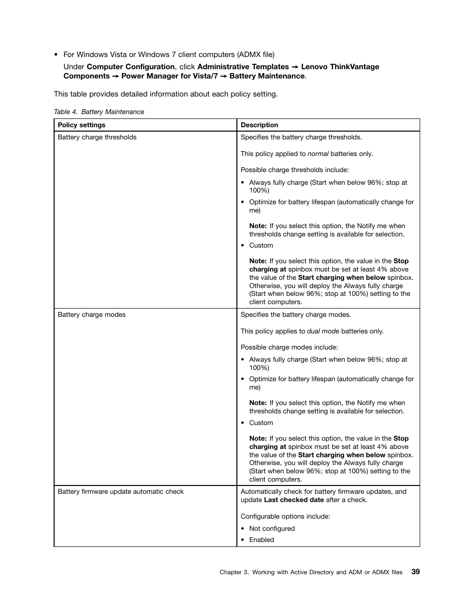 Lenovo ThinkVantage (Power Manager Deployment) User Manual | Page 45 / 68