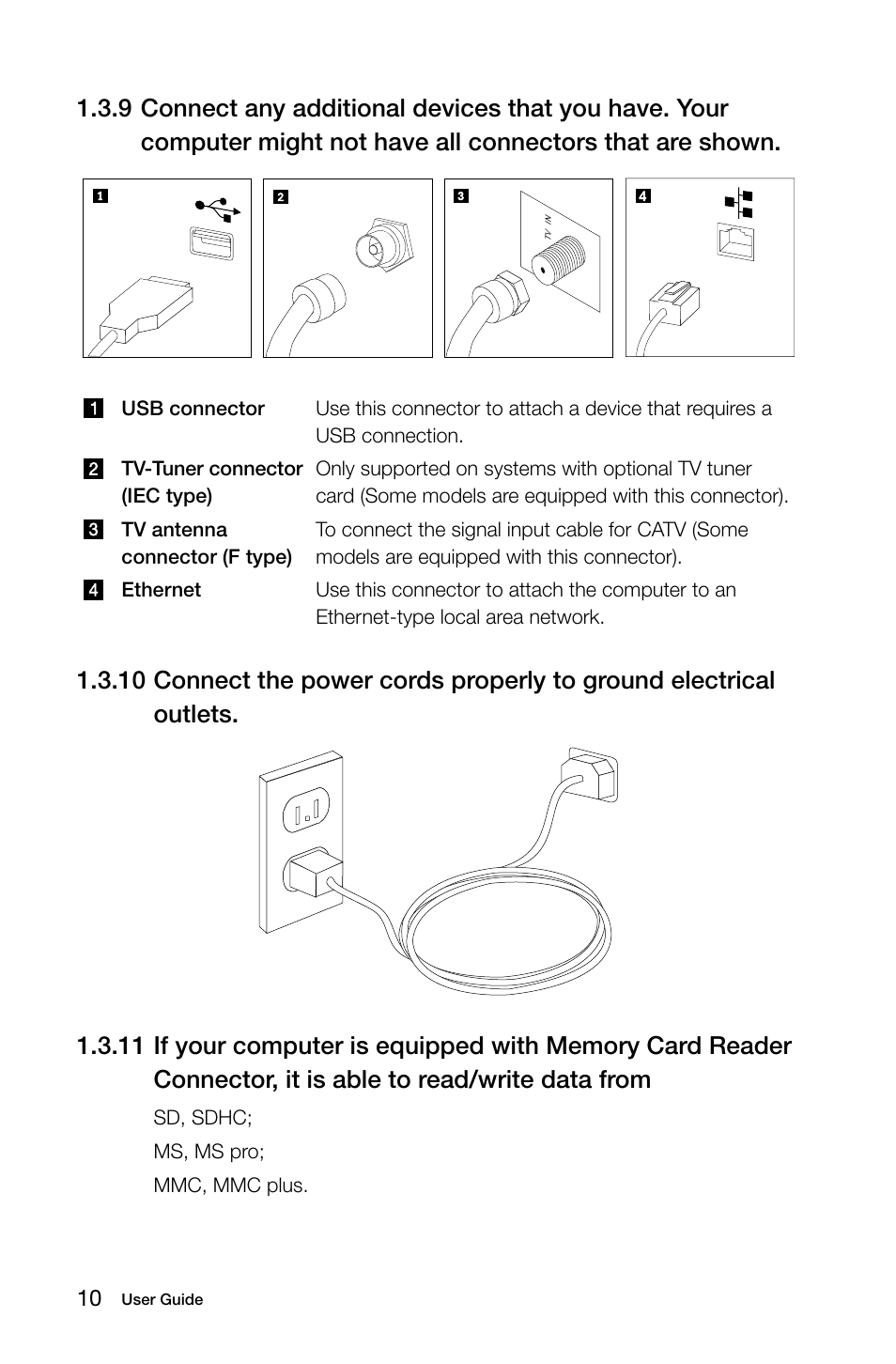 Lenovo H410 Desktop User Manual | Page 15 / 31