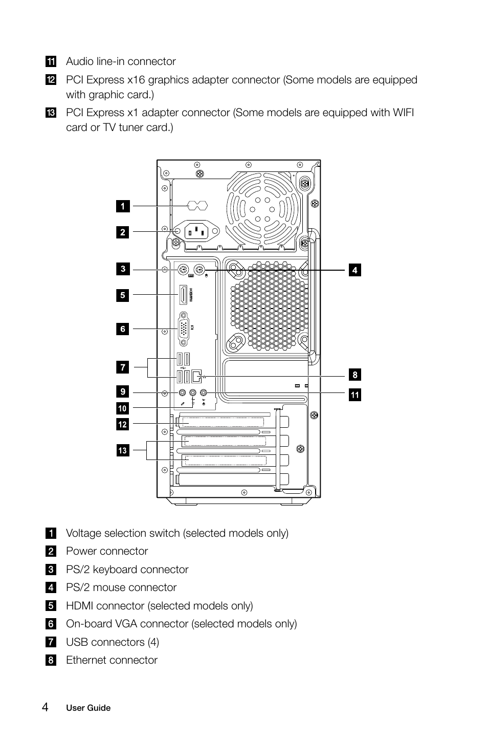 Lenovo H410 Desktop User Manual | Page 9 / 31
