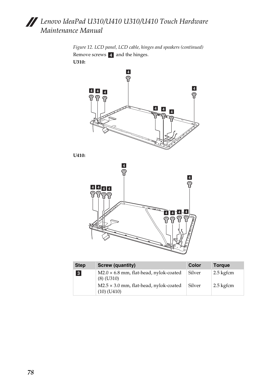 Lenovo IdeaPad U310 User Manual | Page 82 / 115