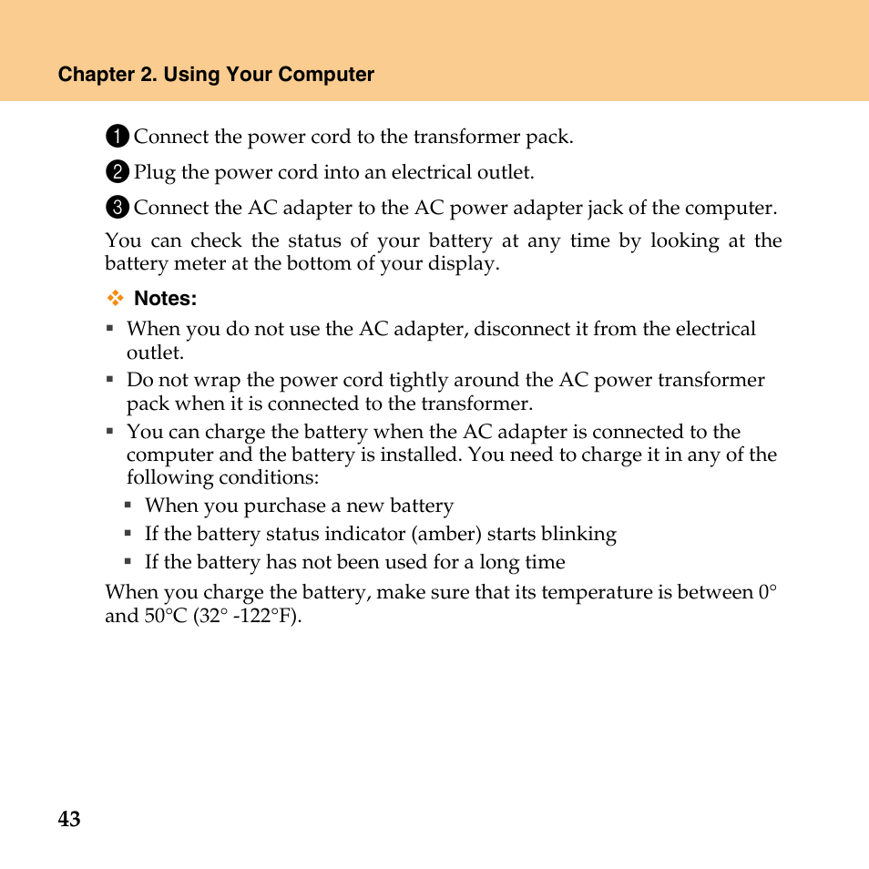 Lenovo IdeaPad U110 User Manual | Page 54 / 129