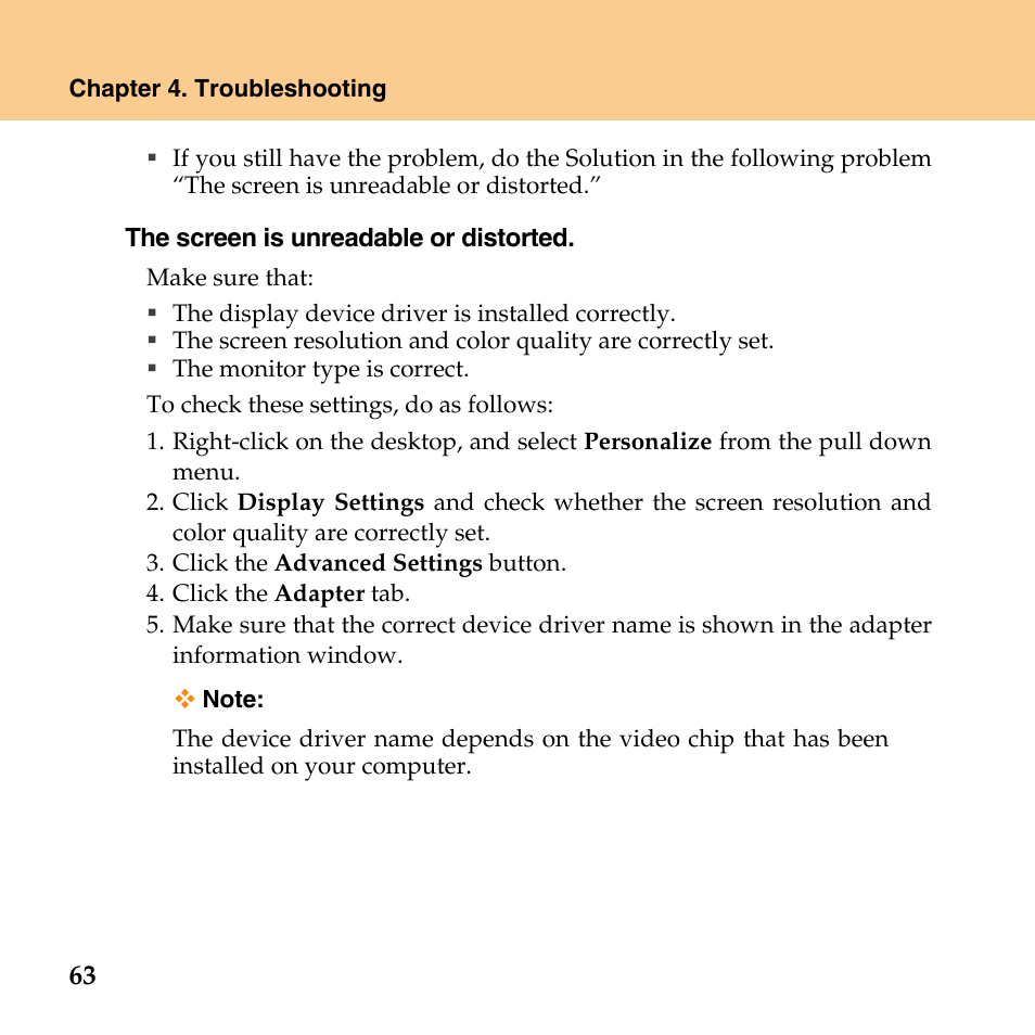 Lenovo IdeaPad U110 User Manual | Page 74 / 129