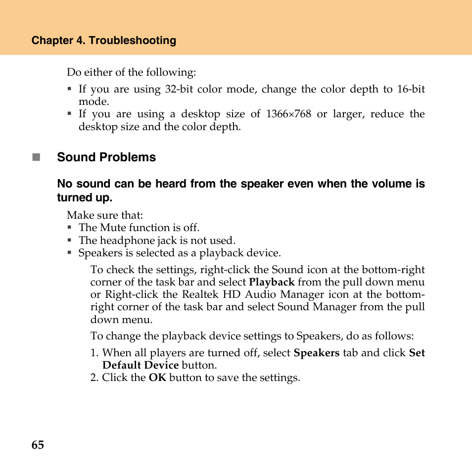 Lenovo IdeaPad U110 User Manual | Page 76 / 129