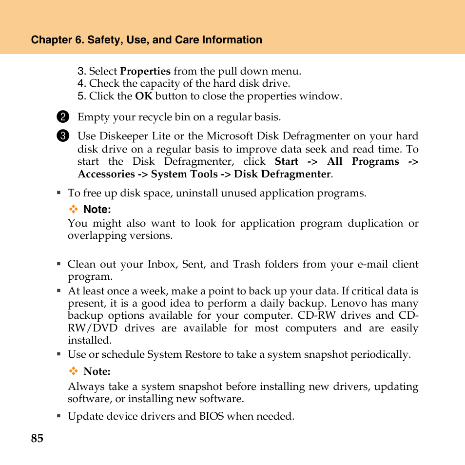 Lenovo IdeaPad U110 User Manual | Page 96 / 129