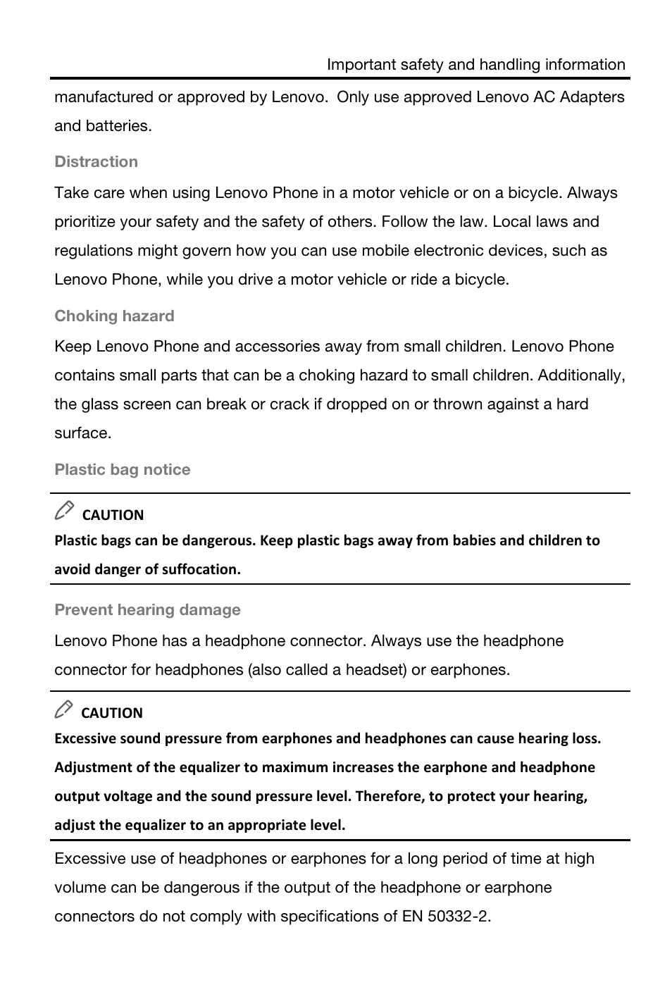 Lenovo S930 Smartphone User Manual | Page 6 / 20