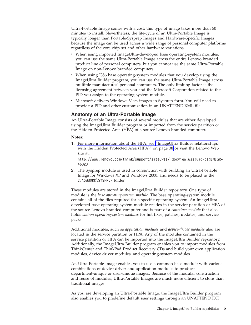 Anatomy of an ultra-portable image, Anatomy, Ultra-portable | Image | Lenovo ThinkPad R400 User Manual | Page 19 / 220