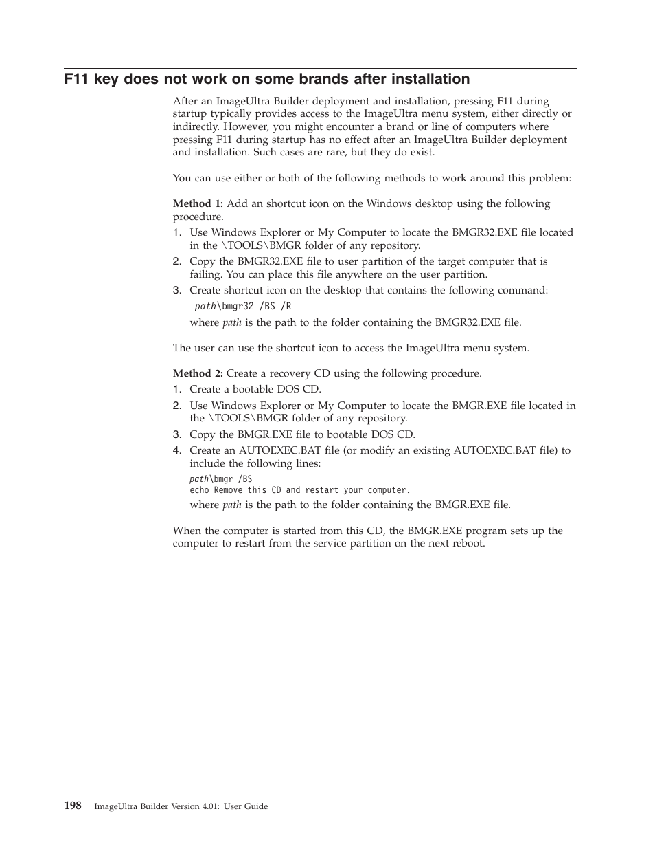 Does, Work, Some | Brands, After, Installation | Lenovo ThinkPad R400 User Manual | Page 212 / 220