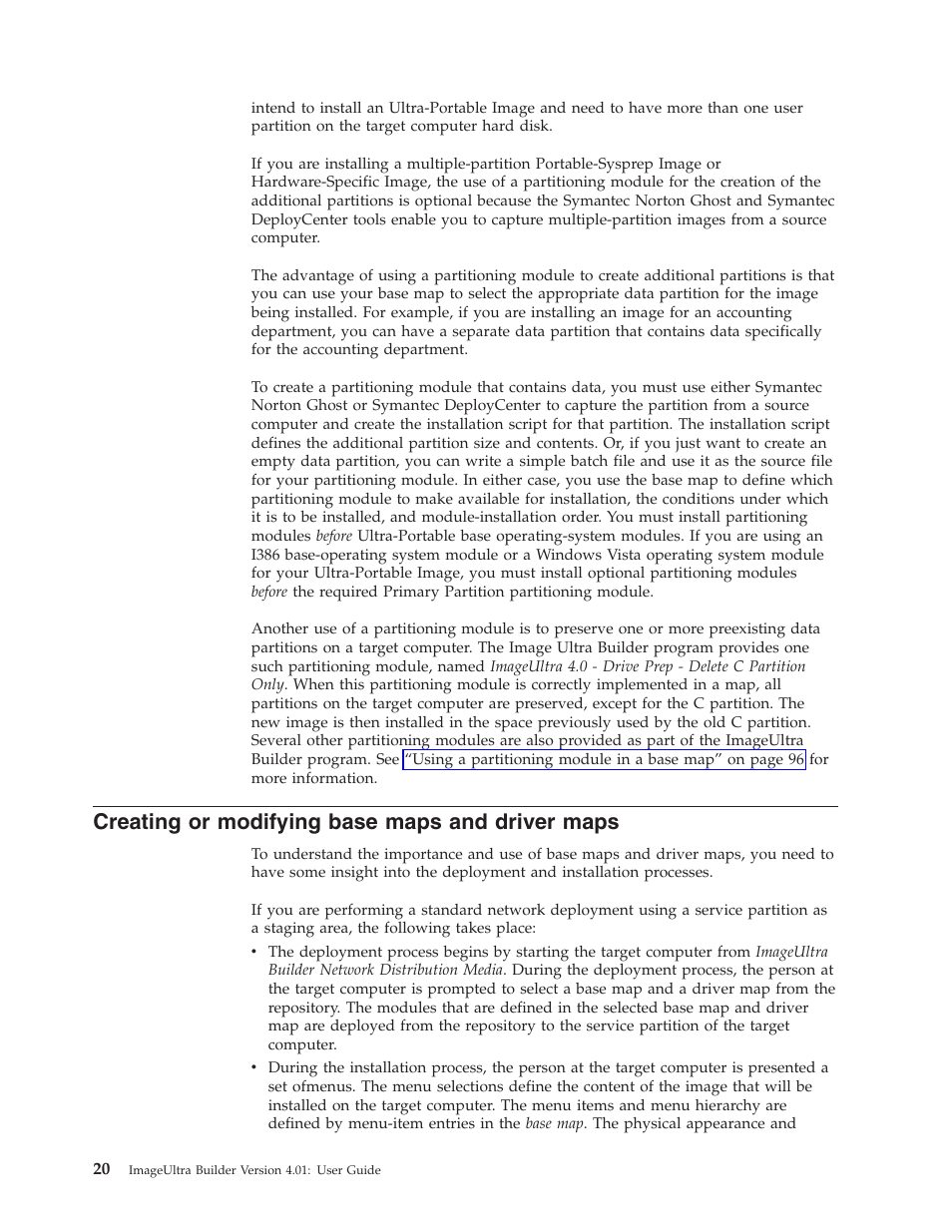 Creating or modifying base maps and driver maps, Creating, Modifying | Base, Maps, Driver | Lenovo ThinkPad R400 User Manual | Page 34 / 220