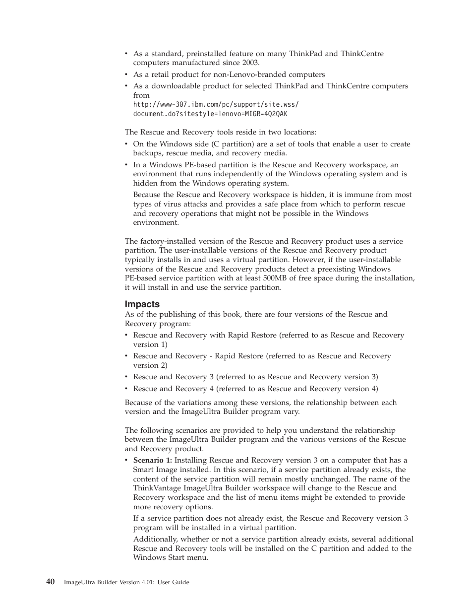 Impacts | Lenovo ThinkPad R400 User Manual | Page 54 / 220