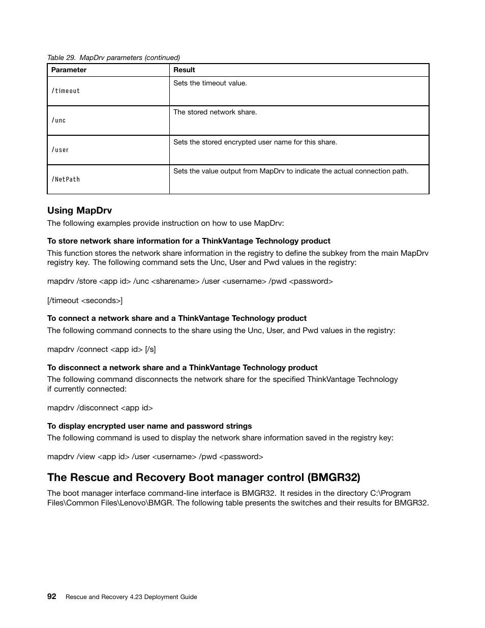 Using mapdrv | Lenovo ThinkPad Edge 15 User Manual | Page 100 / 172