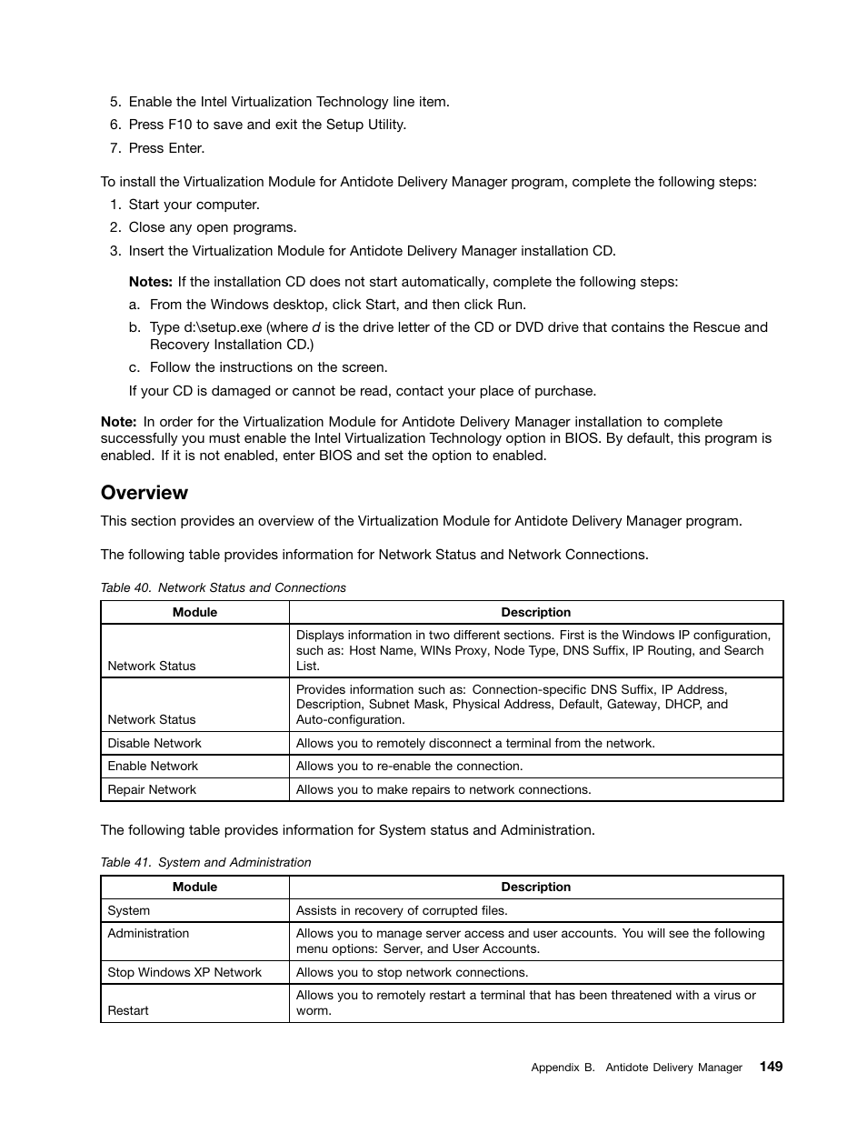 Overview | Lenovo ThinkPad Edge 15 User Manual | Page 157 / 172