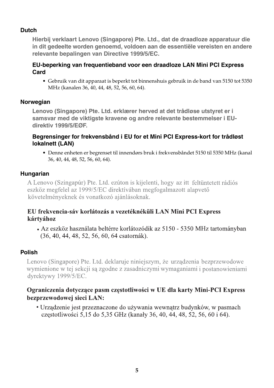 Lenovo Flex 2-14 Notebook Lenovo User Manual | Page 6 / 13