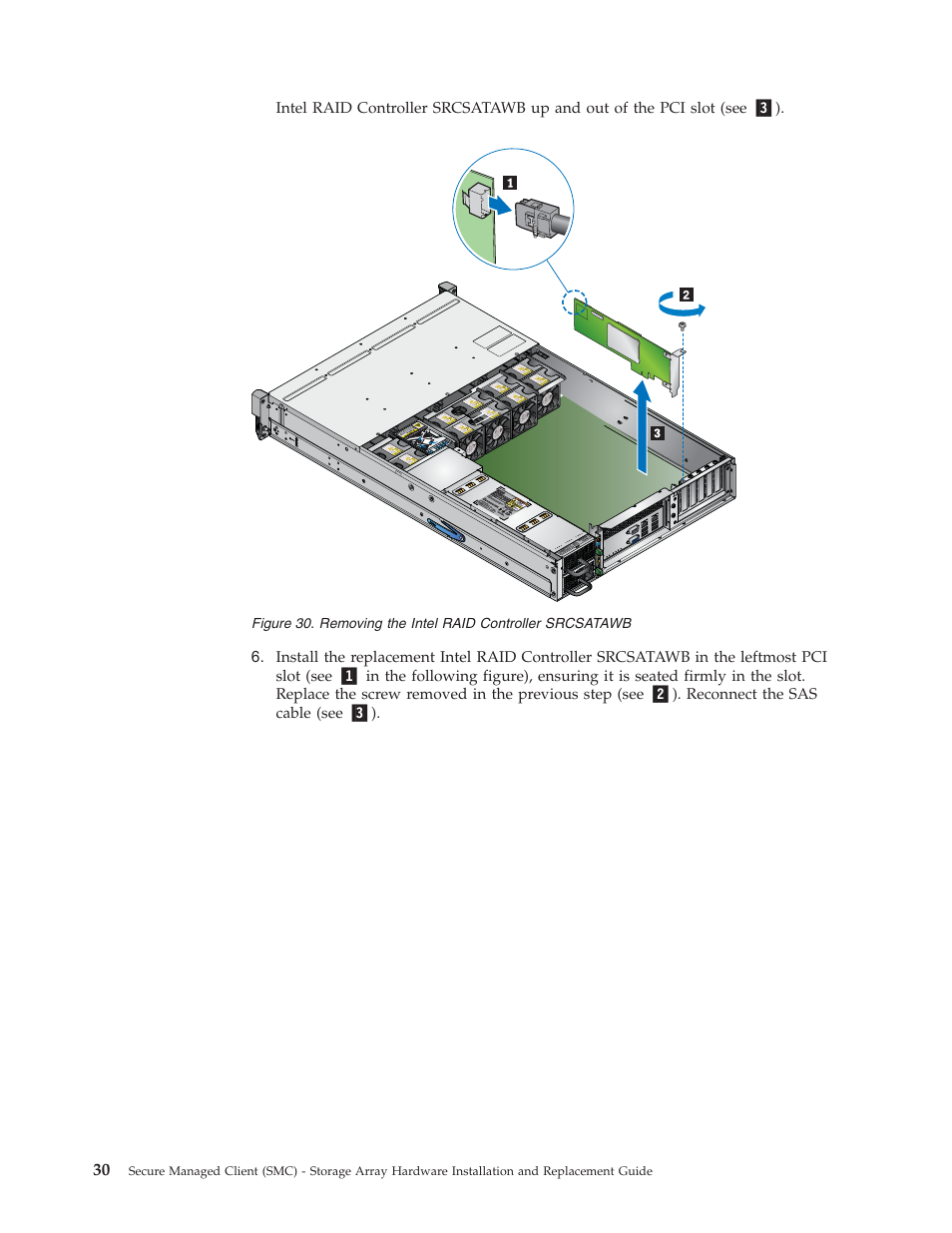 Removing, Intel, Raid | Controller, Srcsatawb | Lenovo Secure Managed Client User Manual | Page 38 / 52