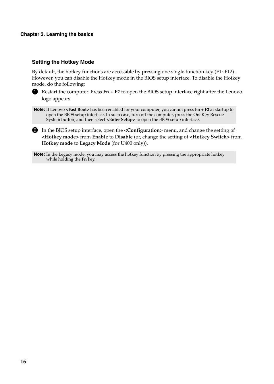 Lenovo IdeaPad U400 User Manual | Page 20 / 31