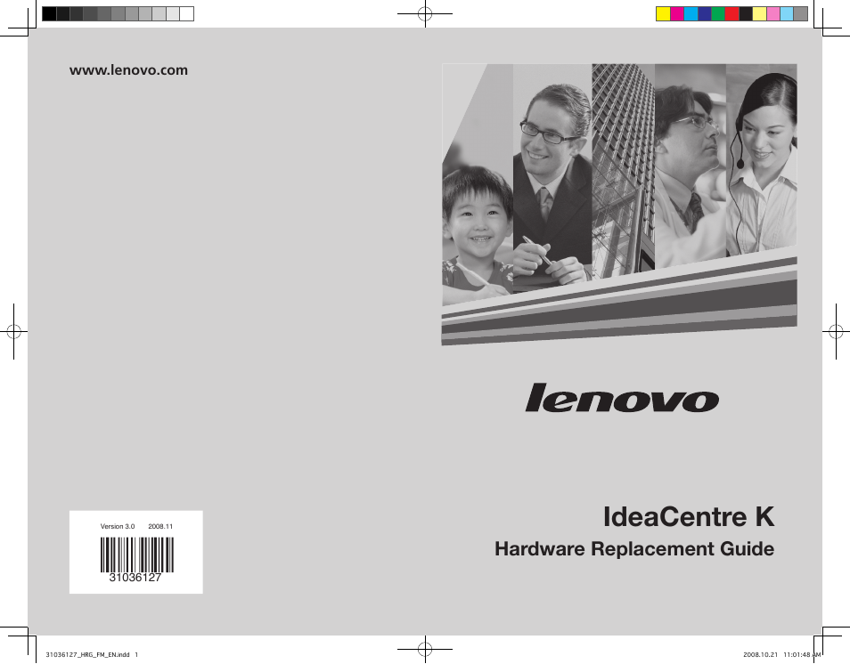 Lenovo IdeaCentre K220 User Manual | 37 pages