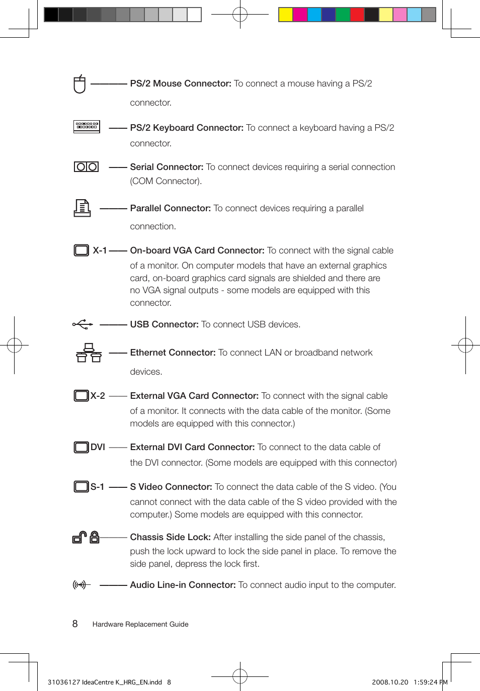 Lenovo IdeaCentre K220 User Manual | Page 11 / 37