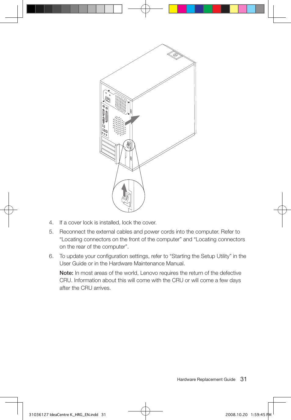 Lenovo IdeaCentre K220 User Manual | Page 34 / 37