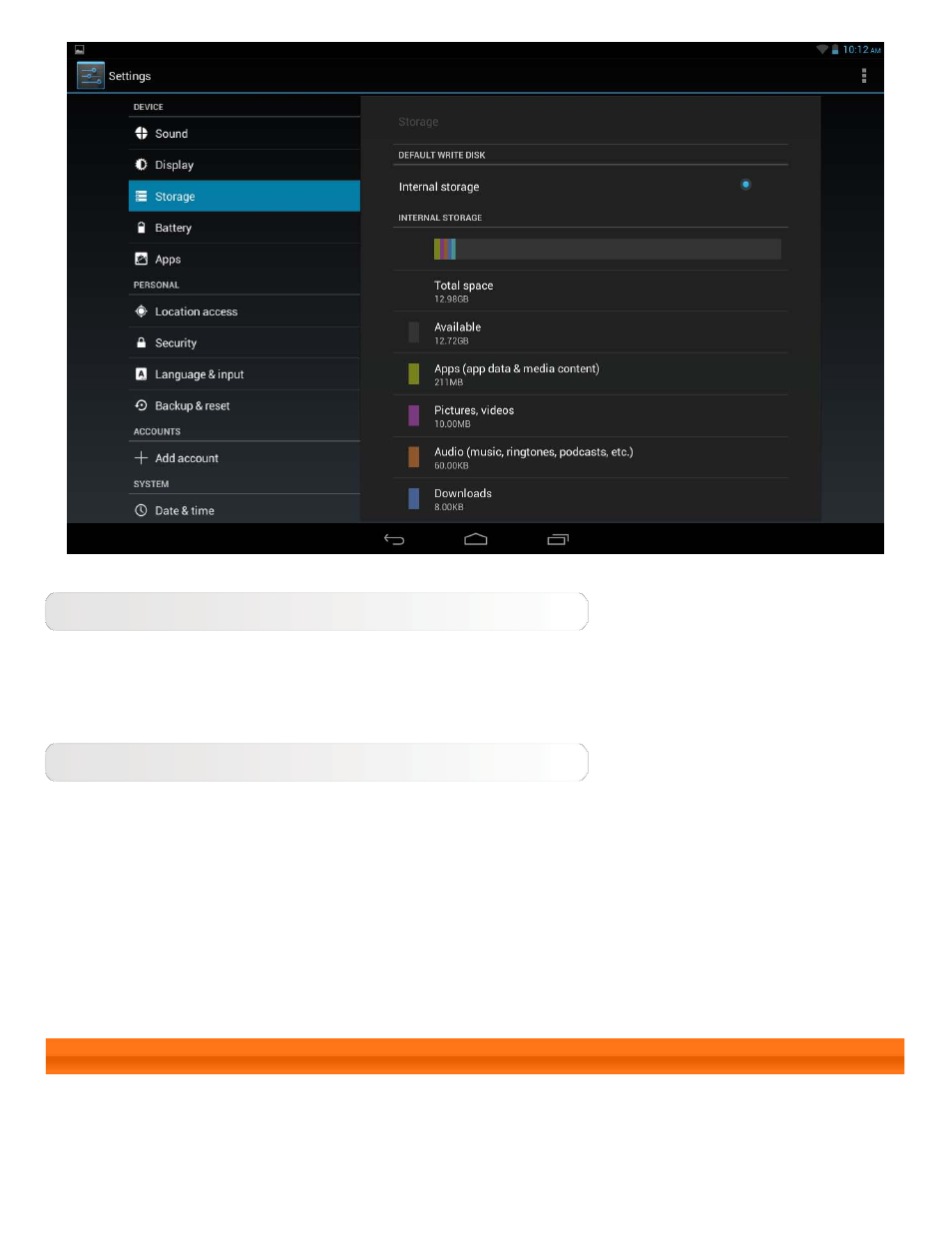 Personal | Lenovo S6000L Tablet User Manual | Page 22 / 27
