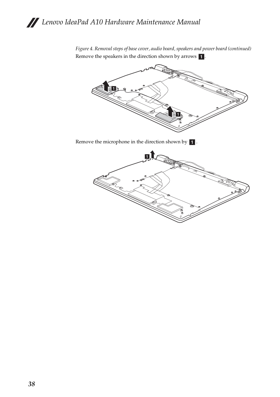 Lenovo ideapad a10 hardware maintenance manual | Lenovo A10 Lenovo User Manual | Page 42 / 66