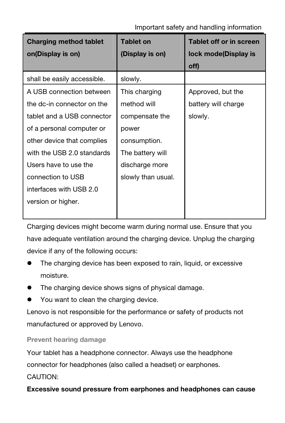 Lenovo S5000 Tablet User Manual | Page 6 / 24