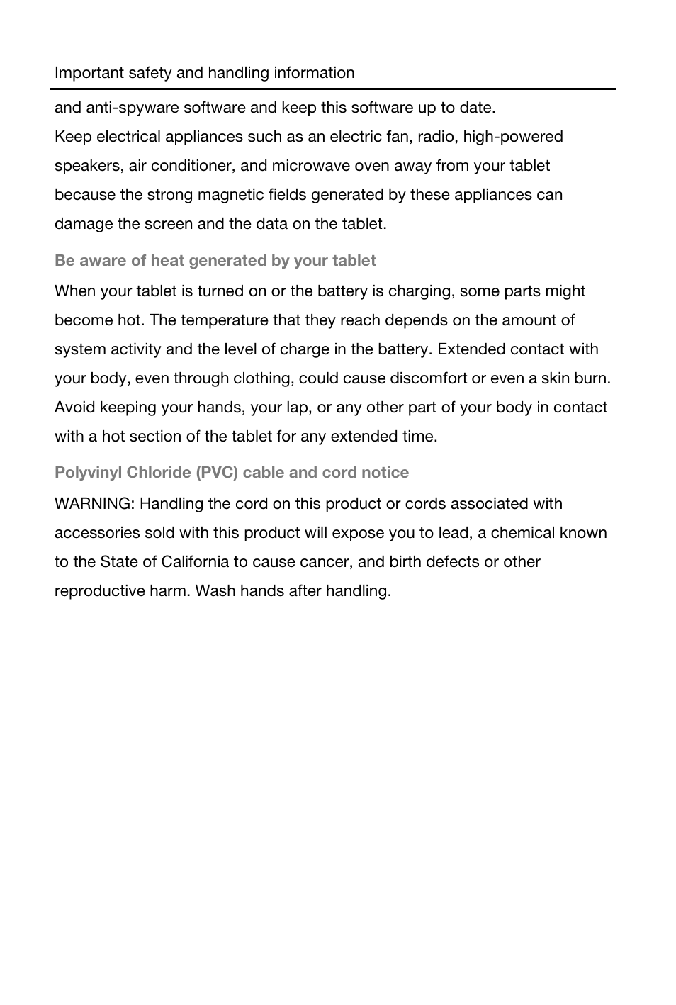 Lenovo S5000 Tablet User Manual | Page 9 / 24