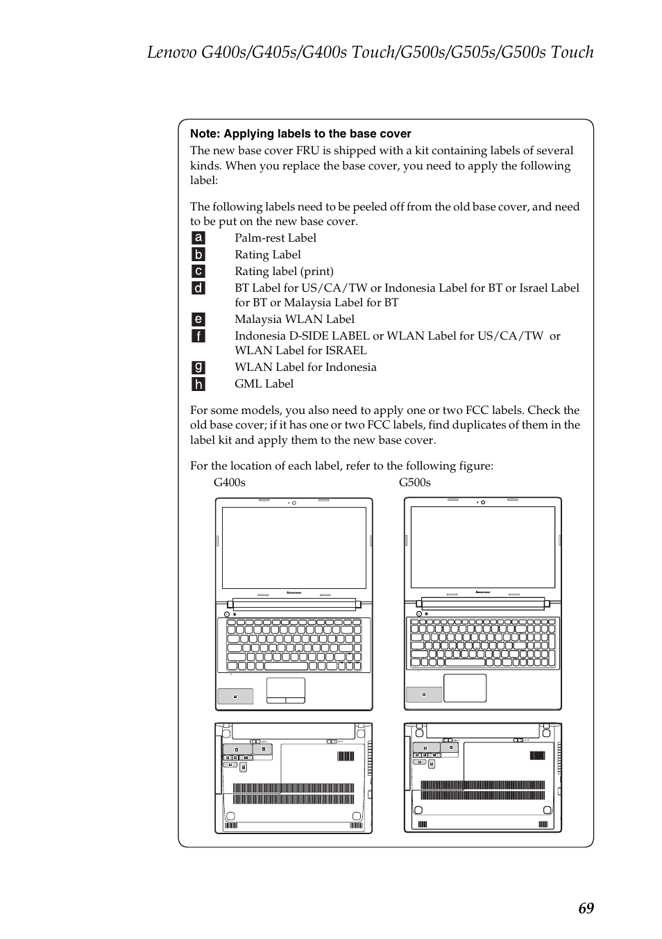 Lenovo G405s Notebook User Manual | Page 73 / 104