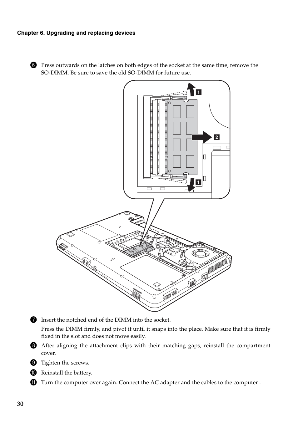 Lenovo B550 Notebook User Manual | Page 38 / 78