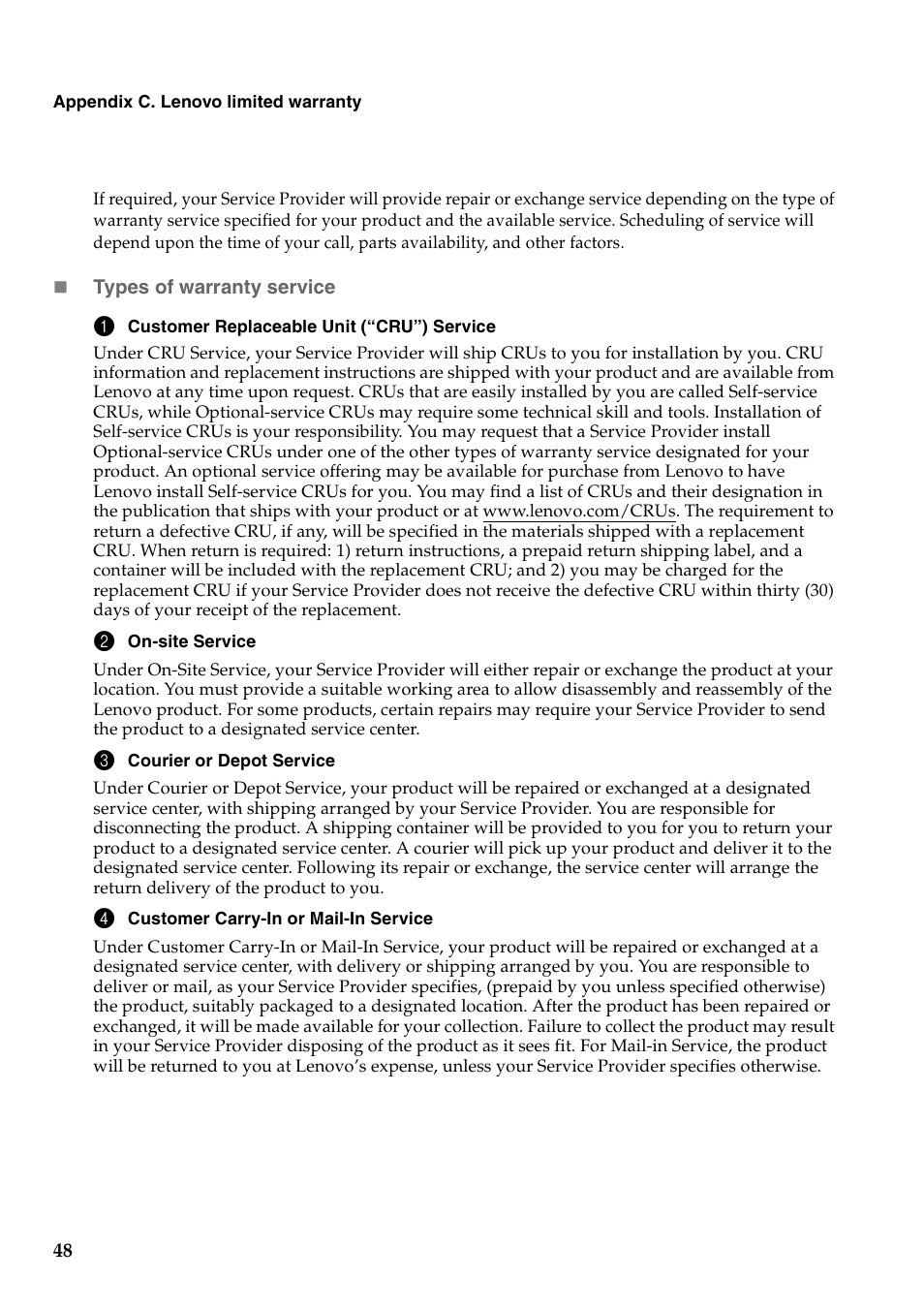 Lenovo B550 Notebook User Manual | Page 56 / 78