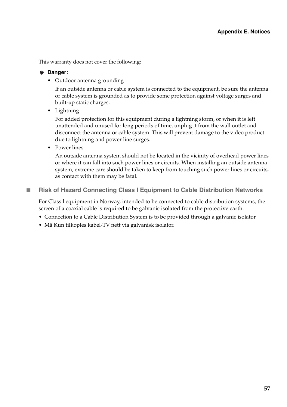 Lenovo B550 Notebook User Manual | Page 65 / 78