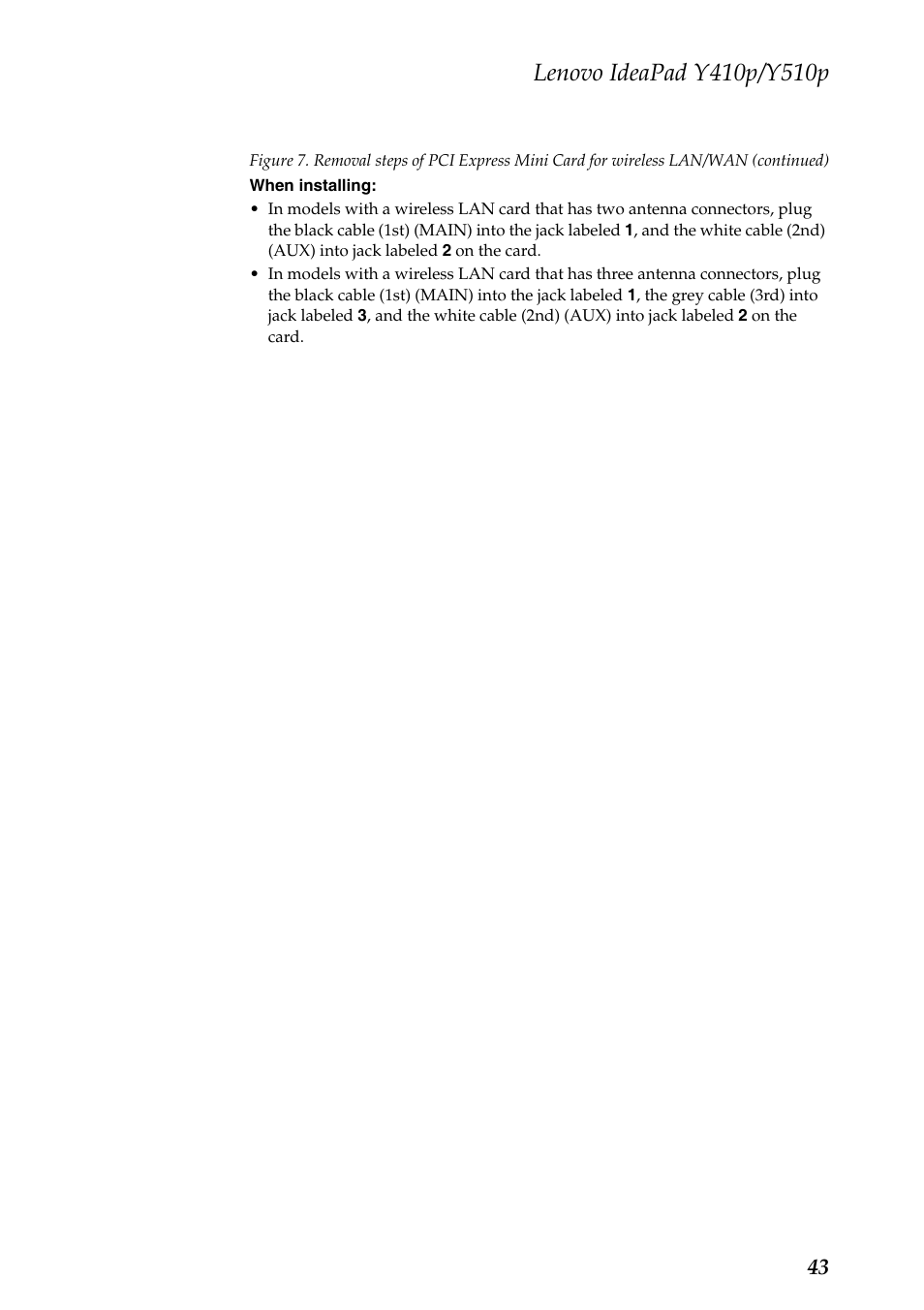 Lenovo IdeaPad Y510p Notebook User Manual | Page 47 / 112