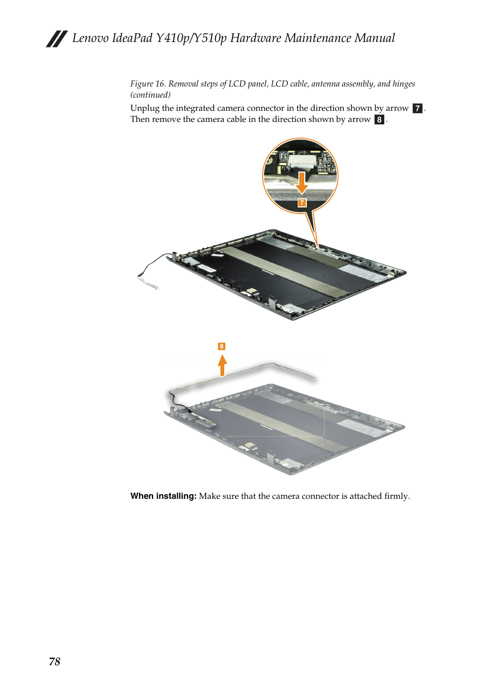 Lenovo IdeaPad Y510p Notebook User Manual | Page 82 / 112