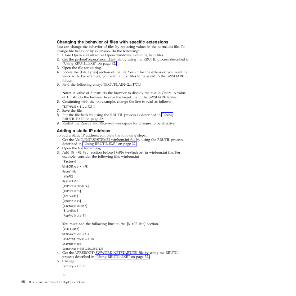 Adding a static ip address | Lenovo ThinkPad R61i User Manual | Page 56 / 156