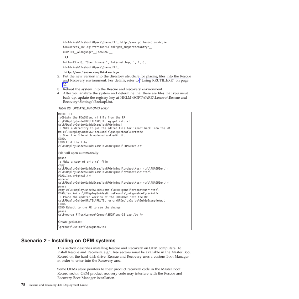 Scenario 2 - installing on oem systems | Lenovo ThinkPad R61i User Manual | Page 86 / 156