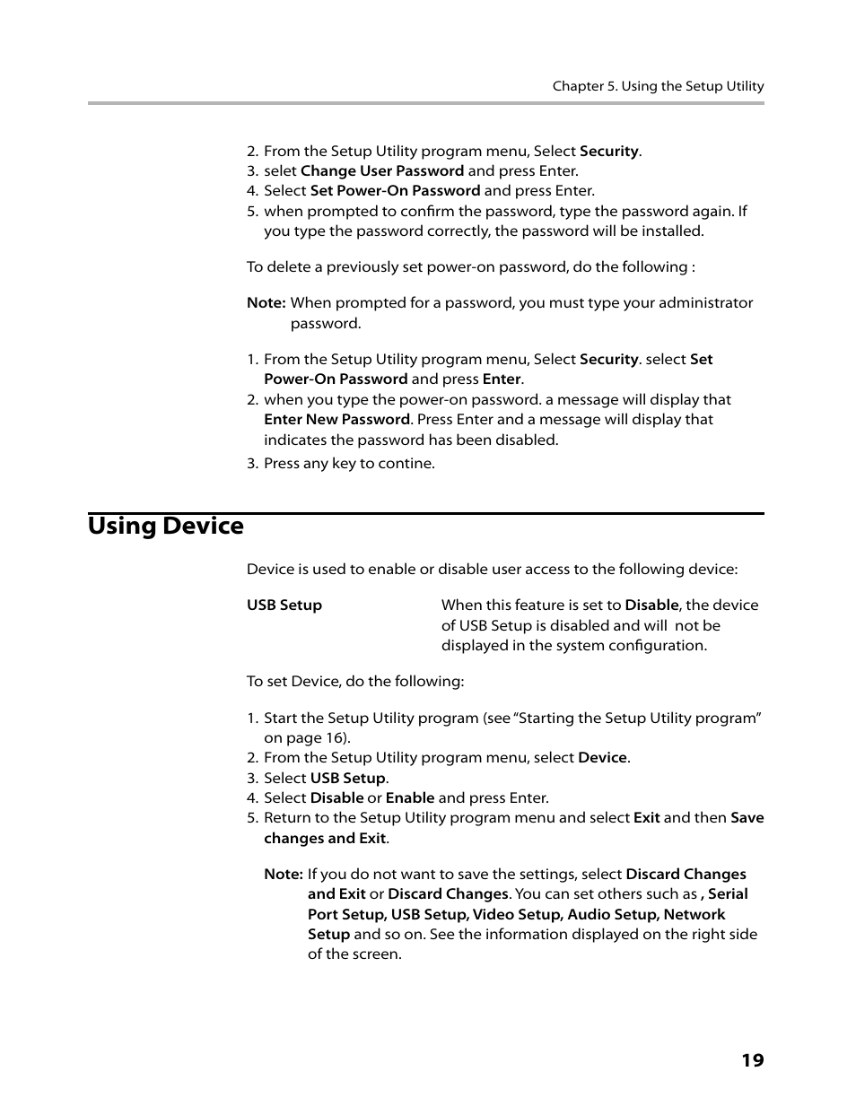 Using device | Lenovo IdeaCentre K330B User Manual | Page 21 / 57
