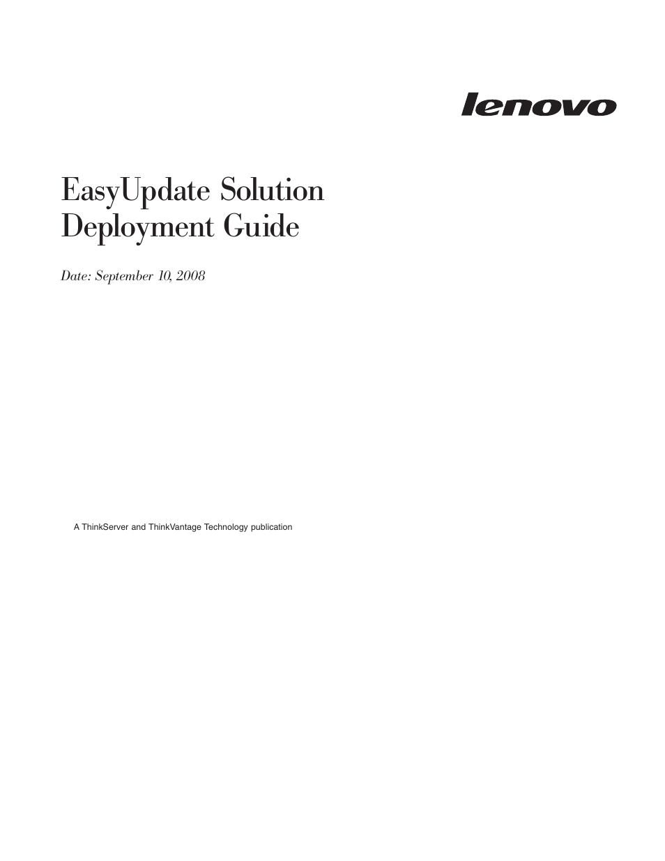 Lenovo ThinkServer RS110 User Manual | 84 pages